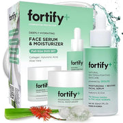 9-in-1 Ultimate Hydration Facial Set - Nourishing Moisturizer & Serum Duo, Dermatologist Tested - Hydrates & Protects Skin...