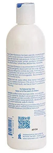 Vanicream, Free and Clear Shampoo, Conditioner and Body Wash Set, For Sensitive Skin, Fragrance and Paraben Free - 12 Ounc...