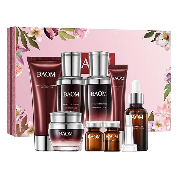 12 Pcs Moisturizing Facial Skin Care Set Skin Beauty Care Anti-Aging Skincare Kits With cleanser, toner, lotion, Essence, ...