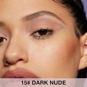 Kaely 2Pcs Dark Nude Gel Eyeliner Pencil, Natural Cream Eye Liner Waterproof Smudge Proof, Matte Waterline Eyeliner Eyesha...