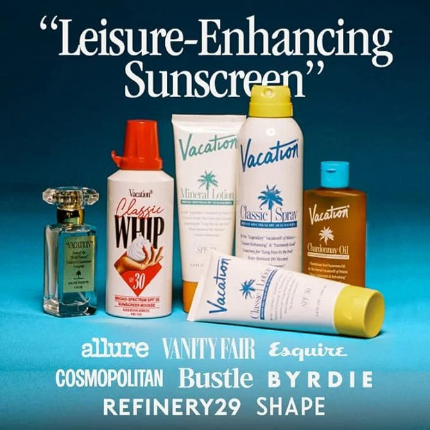 Vacation Classic Spray Sunscreen SPF 50 3-Pack, Broad Spectrum Sunscreen Spray, Vegan Sunblock Spray, Body Lotion with SPF...