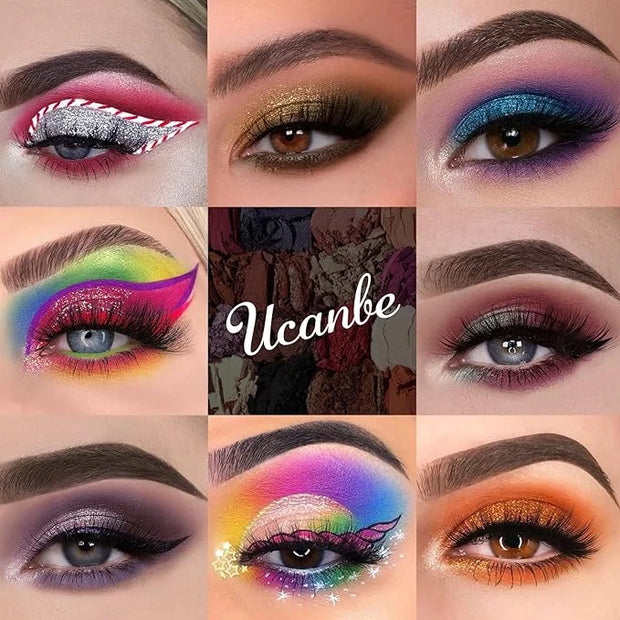 UCANBE Professional 86 Colors Eyeshadow Palette