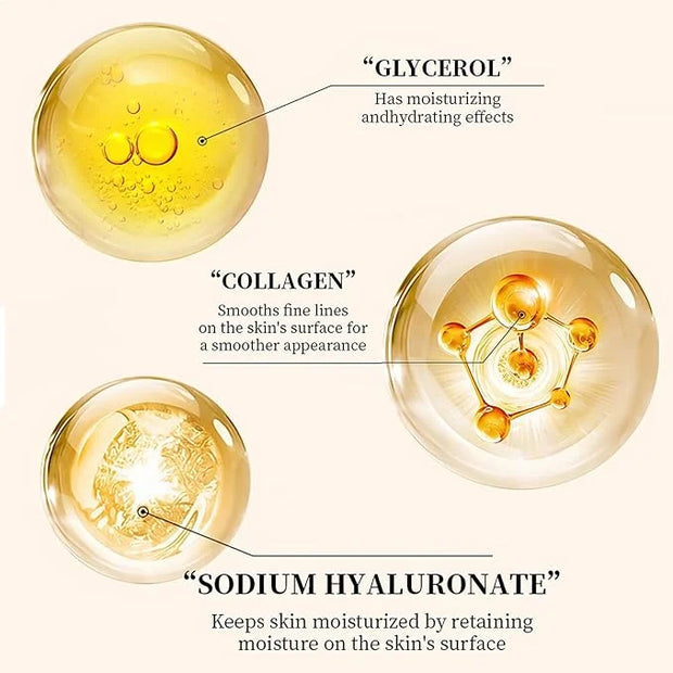 Under Eye Patches (30 Pairs) - 24K Gold Under Eye Mask Enriched with Collagen Reduce Dark Circles, Puffy Eyes, Undereye Ba...