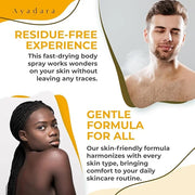 Acne Treatment Body Spray with 2% Salicylic Acid, Tea Tree Scent, for All Hair Types, Soothing and Moisturizing, 3-Pack - ...