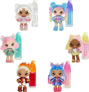 Yummiland Lip Gloss Doll - Amber Cinnamon, with DIY Lip Gloss Kit, Ages 4+ - Product Image