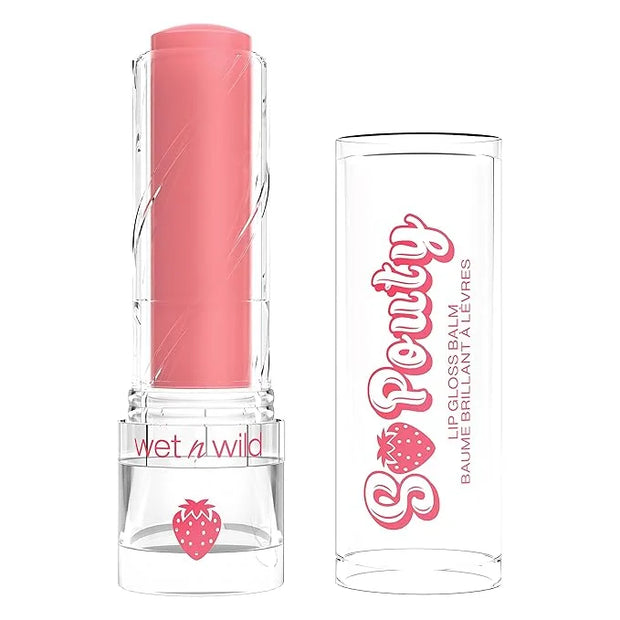 wet n wild Tinted Lip Balm Perfect Pout So Pouty Lip Gloss Balm Pink Sweetest Pick - Product Image