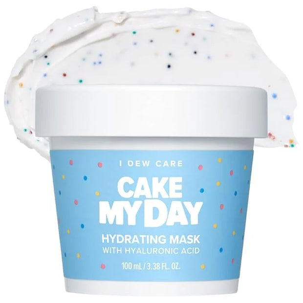 I DEW CARE Wash Off Face Mask - Cake My Day | With Hyaluronic Acid, Self Skin Care, Facial Treatment, Vegan, Cruelty-Free,...