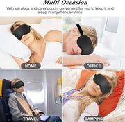 Eye Mask, Cooling Sleep Mask Gel Eye Mask for Sleeping, Black Silk Sleeping Mask for Travel, Gifts for Men Women, Stocking...