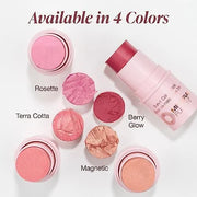 Mineral Fusion 3-in-1 Color Stick, Instant Color Pop and Blush for Cheeks, Creamy Lightweight Formula, Multi-Use Eye, Face...