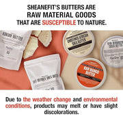 Raw Unrefined African Shea Butter, Natural Body Butter, Soft & Smooth Daily Moisturizer For Face & Body Ivory 8oz (Pack of...
