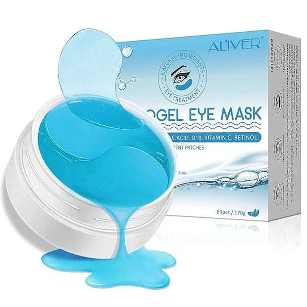 Hydrogel Eye Patches,Hydrogel Under Eye Masks for Dark Circles,Anti Wrinkle Treatment,Under Eye Gel Pads,Eye Mask for Puff...
