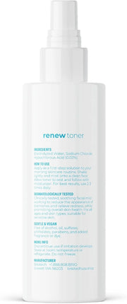 BRIOTECH Renew Toner, Hypochlorous Acid Spray, Minimize Appearance of Blemishes, Soothing Facial Mist for Sensitive Skin, ...