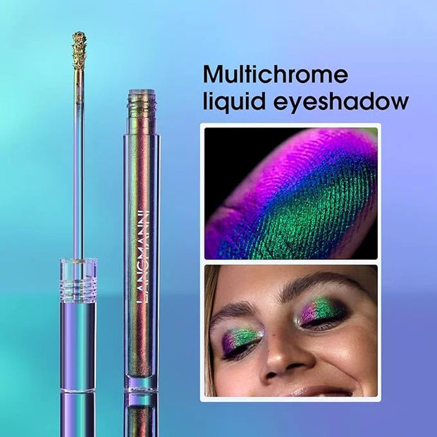 Jolilab Metallic Liquid Chameleon Eyeshadow, Multi-Dimensional Eye Looks, Long-lasting Holographic Glitter Multichrome Eye...