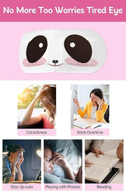 IREV 12 Pack Steam Eye Mask, SPA Warm Sleep Eye Mask, Disposable Heated Eye Masks for Dark Circles, Puffy Eyes, Relief Str...