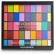 Makeup Revolution Maxi Reloaded Palette, Eyeshadow Palette, 45 Highly Pigmented Matte Shades, Monster Mattes, 1.35g Great ...