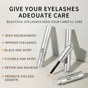 Eyelash Growth Serum for Thicker, Longer Lashes – Grow Luscious, Natural Lashes with Advanced Enhancer | Vegan & Cruelty-F...