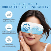 Body Restore Self Heated Steam Eye Mask 5 Pack - Fathers Day Unique Gifts for Dad, Relaxation Gifts for Her and Him, Best ...