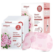 Steam Eye Mask, 10 Packs Heated Eye Mask, Self Heating Disposable SPA Warm Compress for Eyes Sleep Mask, Soothing Moist He...