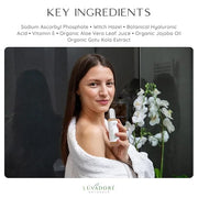 Vitamin C Serum for Face & Neck 2oz - 20% Vit C Serum Face, Reduces Dark Spots, Firms Skin with Orange Stem Cells, Plant B...