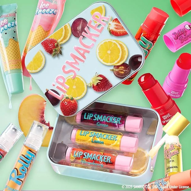 Lip Smacker Rolly Lip Gloss, Classic Roller-Ball Design for a Cooling Sensation, Hydrating & Moisturizing Shine - Strawber...