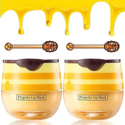 2PCS Honey Lip Balm, Exfoliating Honey Exfoliator