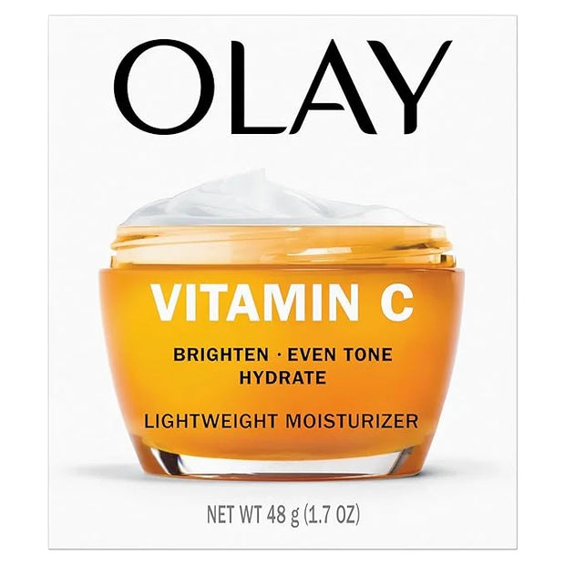 Olay Vitamin C Face Moisturizer, Brightening Cream for Women, Instant Hydration, Evens Tone, Dark Spot & Hyperpigmentation...