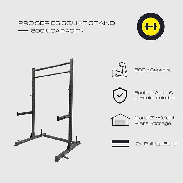 HulkFit Multi-Functional Adjustable Pro Series Squat Stand Squat 2 Pull - Product Image
