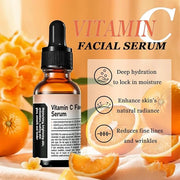 3 Step Facial Skin Care Kit with Snail Mucin Moisturizer & Vitamin C Facial Serum & Amino Acid Facial Cleanser - Korean Sk...