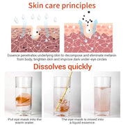 Vitamin C Under Eye Mask Patches Collagen Eye Pads - 30 Pairs, Reduce Puffiness, Dark Circles, and Wrinkles - Product Image