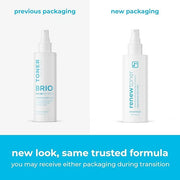 BRIOTECH Renew Toner, Hypochlorous Acid Spray, Minimize Appearance of Blemishes, Soothing Facial Mist for Sensitive Skin, ...