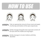 Caffeine Eye Cream Under Eye Cream for Anti-Age Eye Wrinkles Eye Elasticity Fine Lines Cream for Late Nights, Overtime Eye...