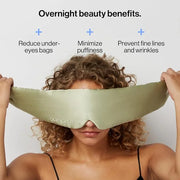 Dore & Rose Deep Sleep Mask Light Blocking, 23 Momme Mulberry Silk Eye Mask, Ultra Soft, Adjustable - Travel Sleeping Mask...