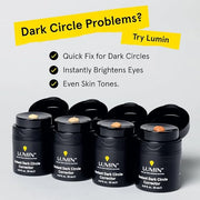 Lumin Instant Dark Circle Corrector for Men (Not A Concealer), Brightens Eyes, Reduce Dark Circles, Puffiness, Under Eye M...