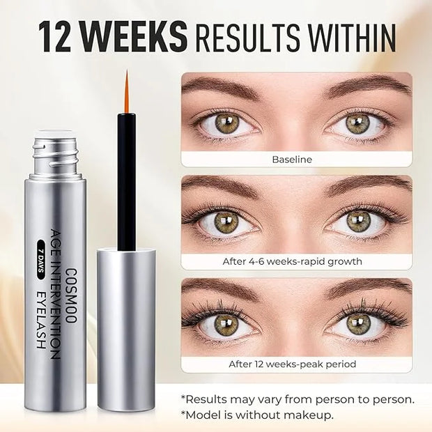 Eyelash Growth Serum, Lash Enhancing Serum with Advanced Formula to Boost Longer Fuller and Thicker Luscious Lashes, Non-I...