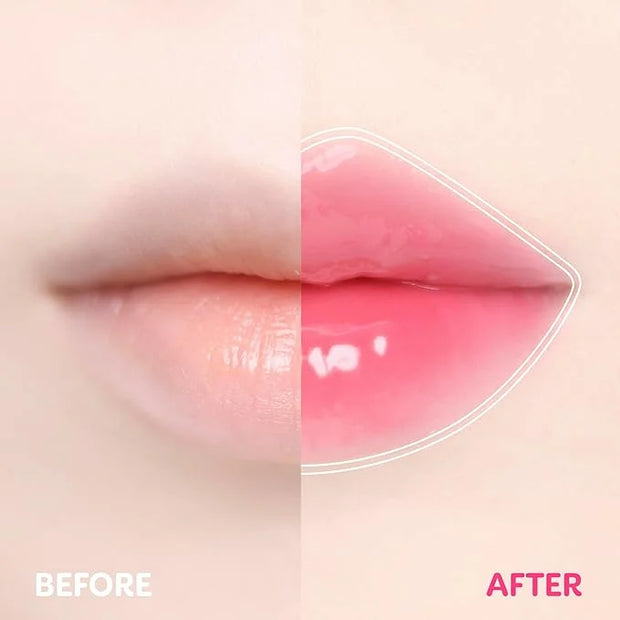 COLORGRAM Fruity Glass Stick 01 ENDEARING FIG | Long-Lasting Juicy Lip Tint with Radiant, Glossy Finish | Melting Syrupy T...
