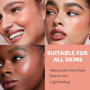 Cream to Powder Blush Stick, High Impact Color, Moisturizing Face Makeup (02#, 1 Count (Pack of 1)) - Product Image