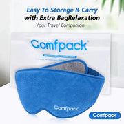 Eye Mask for Dry Eyes, Microwave Warm Compress for Eyes with Washable Cover, Remove Styes, Chalazion Therapy Heating Pad H...