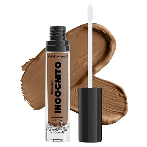 wet n wild Mega Last Incognito All-Day Full Coverage Liquid Matte Concealer Deep,1114054 - Product Image