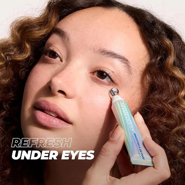 Vitamasques Brighten & De-puff Illuminating Eye Cream, Dark Circle Under Eyes Treatment, Under Eye Corrector, Get Rid of B...