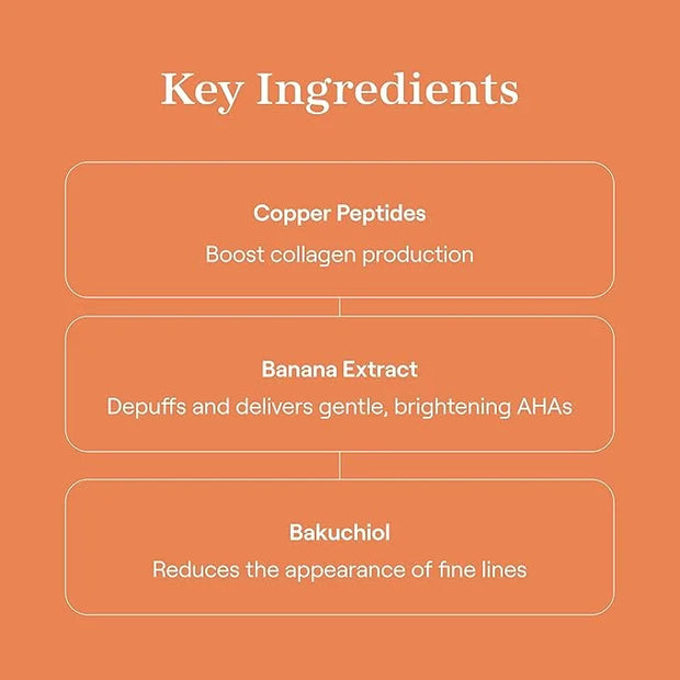 Live Tinted Rays Copper Peptide Eye Masks - Cooling, Brightening, & Nourishing Under Eye Patches, Reduces Fine Lines, & Hy...