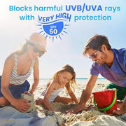 Rubber Ducky | Vitamin E Sunscreen with SPF 50, Water-Resistant Sunscreen for Face and Body | Broad Spectrum Lotion, Oil-F...