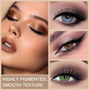 9 Colors Nude Eyeshadow Palette Makeup,Taupe Bronze Brown Matte Cream Eye Shadow,High Pigmented Natural Neutral Eyeshadow ...