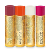 Burt’s Bees Holiday Gift, 4 Lip Balm Stocking Stuffer Products, Beeswax Fruit Set - Pomegranate, Sweet Mandarin, Coconut a...