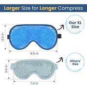BeeVines 4 Pack Gel Eye Masks - Product Image