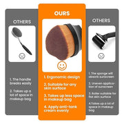 Sunscreen Applicator for Kids, Travel Size and Portable Sunblock Buddy Brush Set, Buddies Sunscreen Applicator with Cleani...
