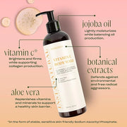 InstaNatural Vitamin C Body Wash, Moisturizing Shower Gel Cleanser for Women & Men, Deeply Cleanses & Balances, Brightens,...