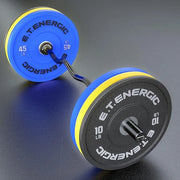 10LB/25LB/35LB/45LB/55LB Bumper Plates Odorless with 2" Opening Olympic - Product Image