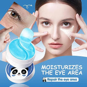 Under Eye Patches for Dark Circles, Puffy Eyes & Wrinkles - 60 Pairs Hydrating Eye Mask with Hyaluronic Acid, Blueberry Ex...