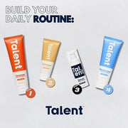 Talent Essential Starter Skincare Set - 90 Day Supply, Korean Skincare, EWG Verified, Fragrance-Free Daily Cleanser (3.0 o...