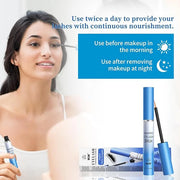 QIC Lash Serum - 4ml Eyelash Enhancing Serum, W3W Eyelash Serum for Eyelash Thicker, Stronger, Longer Suitable for Lashes ...